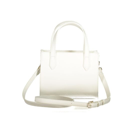 Mario Valentino White Polyethylene Handbag