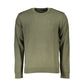 Napapijri Green Cotton Men Sweater Mens Sweater
