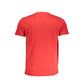 Cavalli Class Red Cotton T-Shirt Mens T-Shirt
