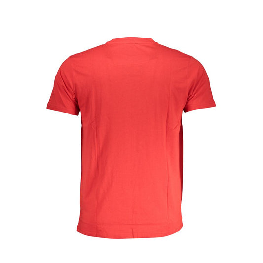 Cavalli Class Red Cotton T-Shirt Mens T-Shirt