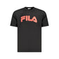 Fila Black Cotton Men T-Shirt Mens T-Shirt