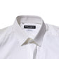 Dolce & Gabbana White GOLD Long Sleeve Dress Formal Shirt