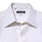 Dolce & Gabbana White GOLD Cotton Poplin Dress Formal Shirt