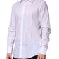 Dolce & Gabbana White MARTINI Cotton Men Dress Formal Shirt