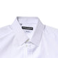 Dolce & Gabbana White GOLD Cotton Long Sleeves Men Formal Shirt
