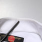 Dolce & Gabbana White GOLD Cotton Bib Dress Formal Shirt
