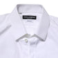 Dolce & Gabbana White GOLD Cotton Long Sleeve Men Formal Shirt