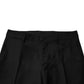 Dolce & Gabbana Black Wool Formal Men Slim Pants