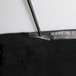Dolce & Gabbana Black Cotton Formal Men Cropped Pants