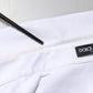 Dolce & Gabbana White Cotton Collared Long Sleeves Blouse Top