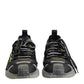 Dolce & Gabbana Multicolor Lace Up Low Top NS1 Sneakers Shoes