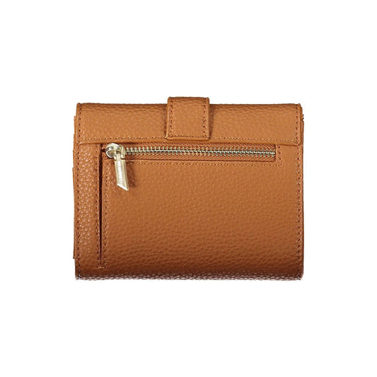 Calvin Klein Brown Polyester Women Wallet Womens Wallet