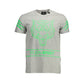Plein Sport Brown Cotton Men T-Shirt Mens T-Shirt
