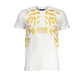 Cavalli Class White Cotton T-Shirt Mens T-Shirt