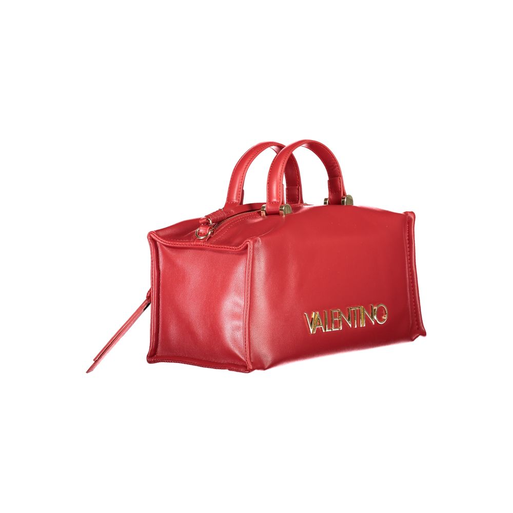 Mario Valentino Red Polyethylene Handbag