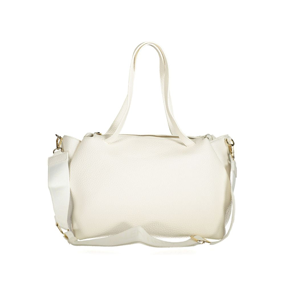 Mario Valentino White Polyethylene Handbag