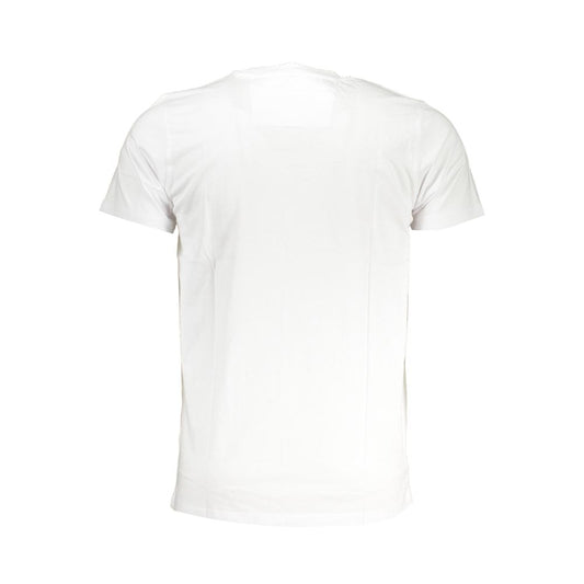 Cavalli Class White Cotton T-Shirt Mens T-Shirt