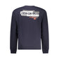 Napapijri Blue Cotton Men Sweater