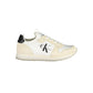 Calvin Klein White Polyester Sneaker