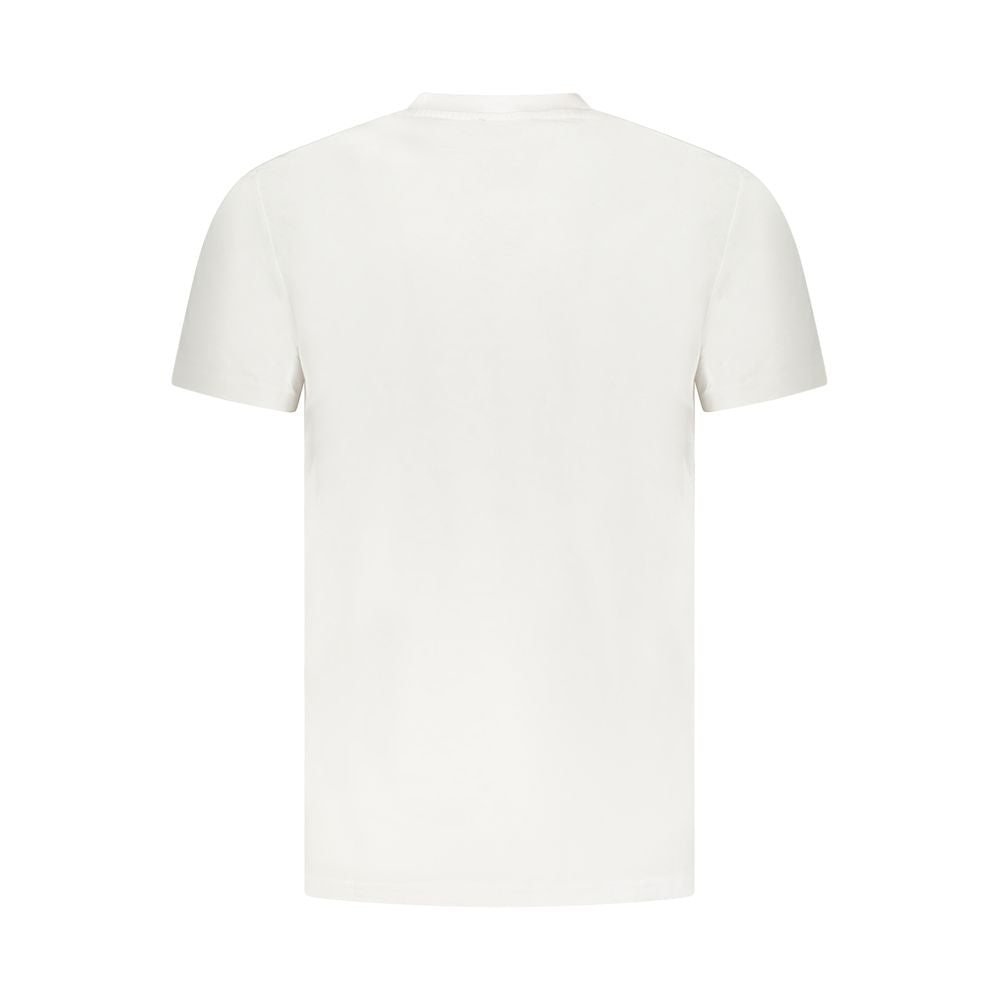 Cavalli Class White Cotton Men T-Shirt Mens T-Shirt