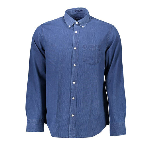 Gant Blue Cotton Shirt