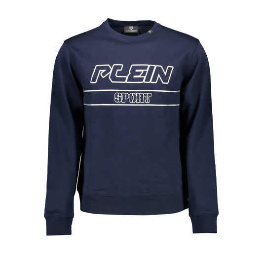 Plein Sport Blue Cotton Men's Sweatshirt