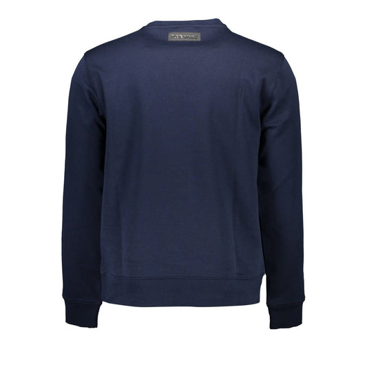 Plein Sport Blue Cotton Men's Sweatshirt