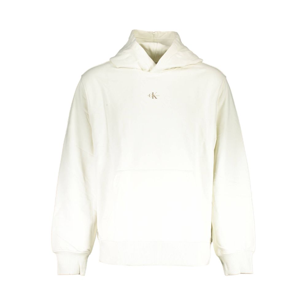 Calvin Klein White Cotton Men Sweater Mens Sweater