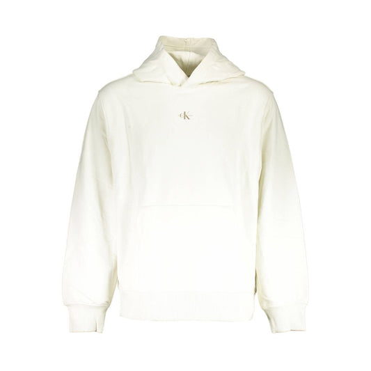 Calvin Klein White Cotton Men Sweater Mens Sweater