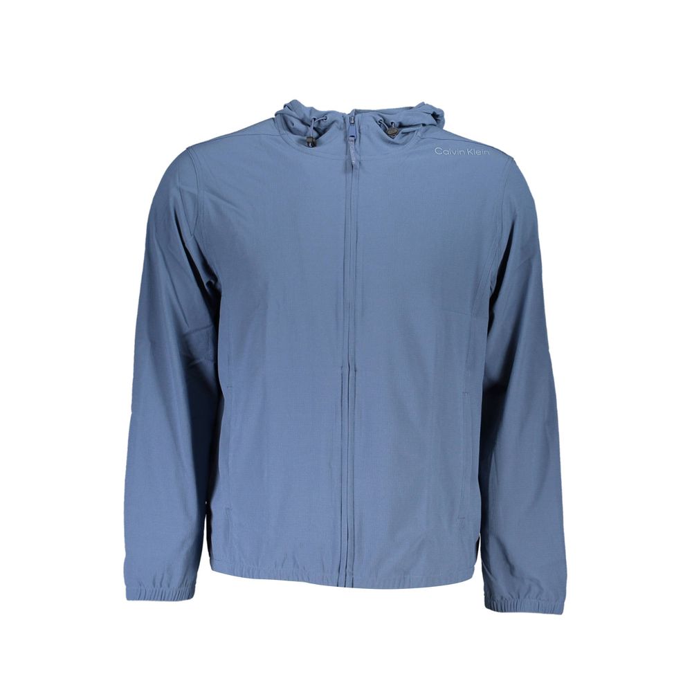 Calvin Klein Blue Polyester Men's Sweater Mens Sweater