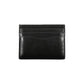 Calvin Klein Sleek Black Leather Card Holder Mens Wallet