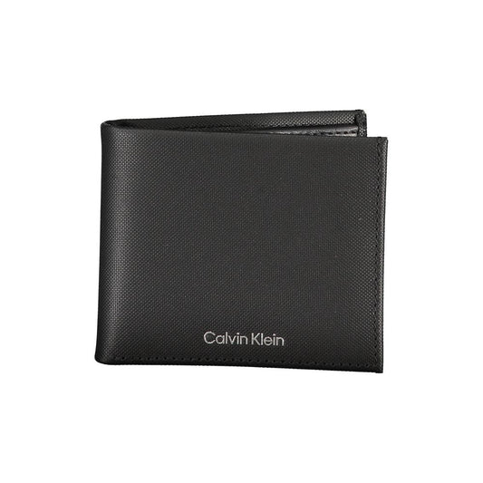 Calvin Klein Elegant Leather Dual Compartment Wallet Mens Wallet