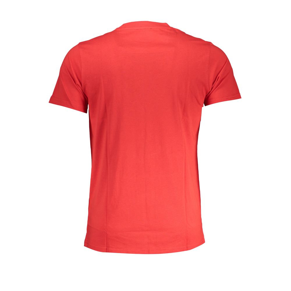 Cavalli Class Red Cotton T-Shirt Mens T-Shirt