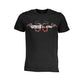 Cavalli Class Black Cotton T-Shirt Mens T-Shirt
