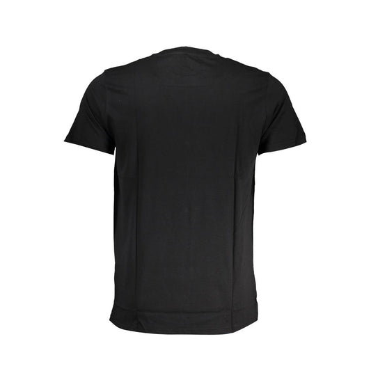 Cavalli Class Black Cotton T-Shirt Mens T-Shirt