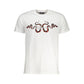 Cavalli Class White Cotton T-Shirt Mens T-Shirt