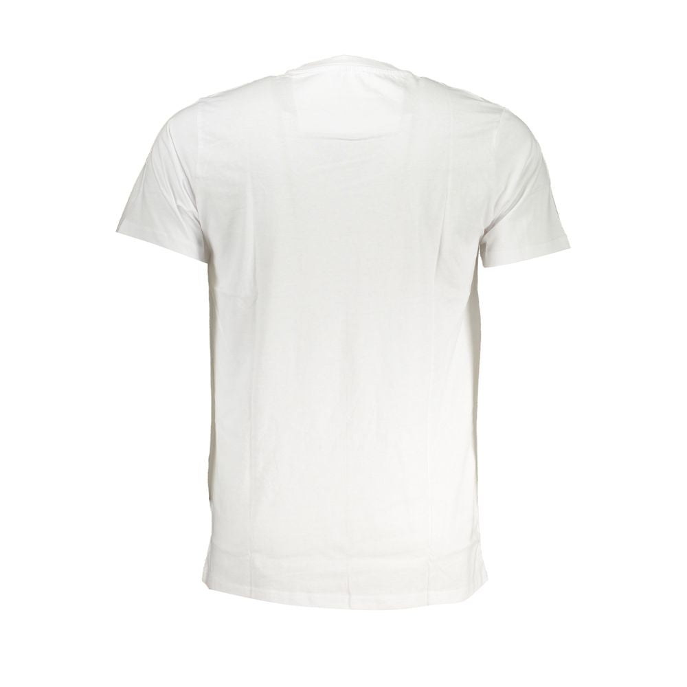 Cavalli Class White Cotton T-Shirt Mens T-Shirt