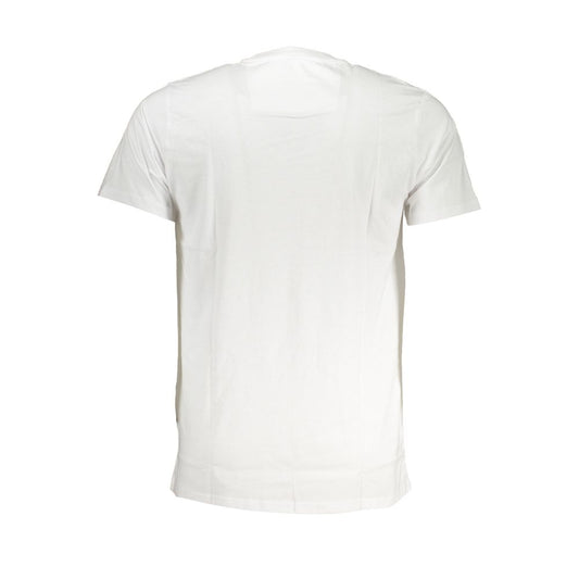 Cavalli Class White Cotton T-Shirt Mens T-Shirt