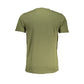 Cavalli Class Green Cotton T-Shirt Mens T-Shirt