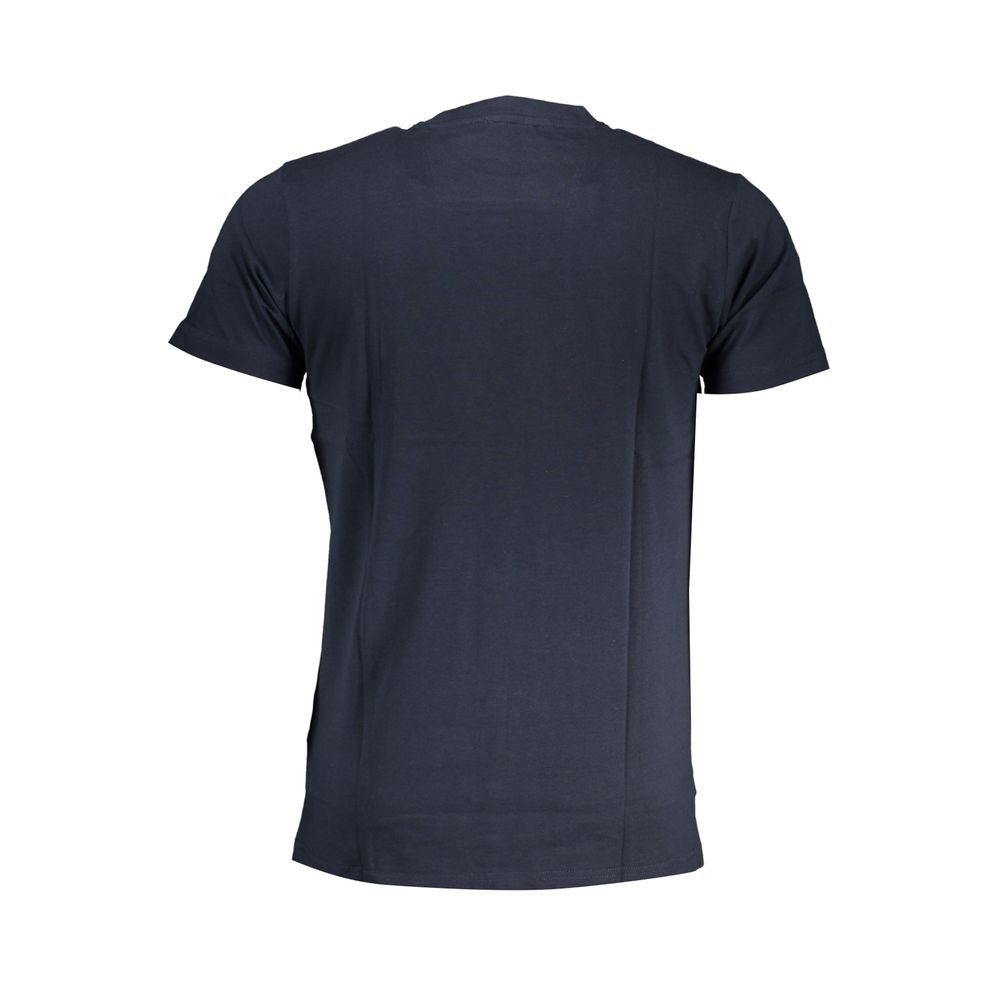 Cavalli Class Blue Cotton T-Shirt Mens T-Shirt