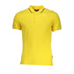 K-WAY Sunny Yellow Contrast Detail Polo Mens T-Shirt