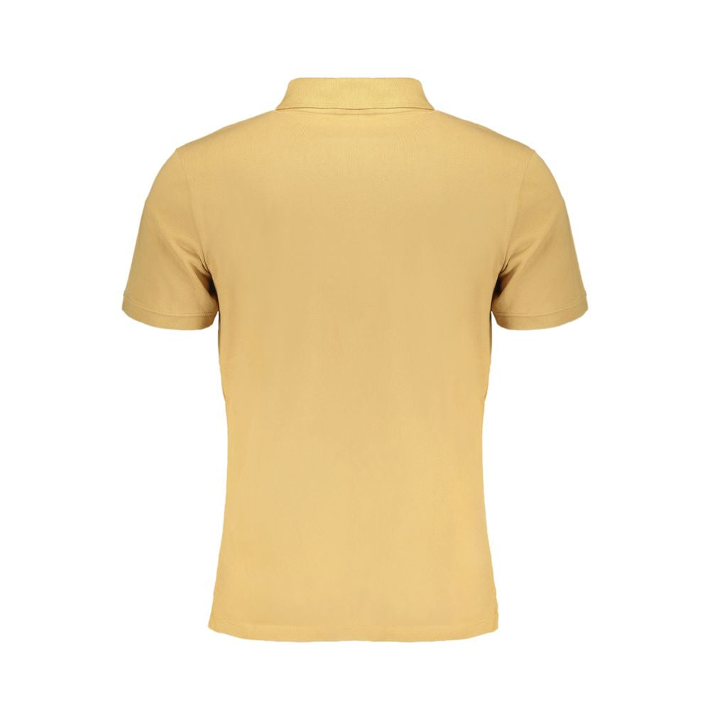 Timberland Beige Cotton Polo Shirt Mens T-Shirt