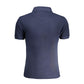 La Martina Blue Cotton Polo Shirt Mens T-Shirt