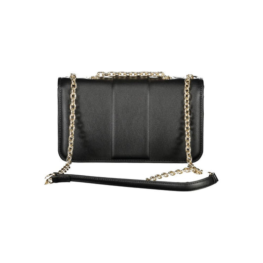 Mario Valentino Black Polyethylene Handbag