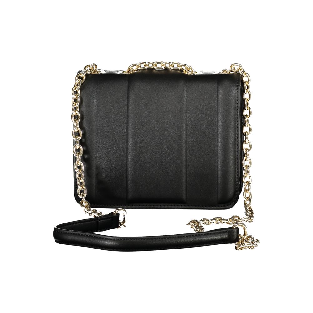 Mario Valentino Black Polyethylene Handbag