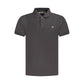 Timberland Black Cotton Polo Shirt