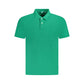 Pepe Jeans Green Cotton Polo Shirt Mens T-Shirt