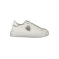 Blauer White Polyester Sneaker