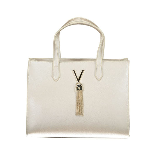 Mario Valentino Gray Polyethylene Handbag