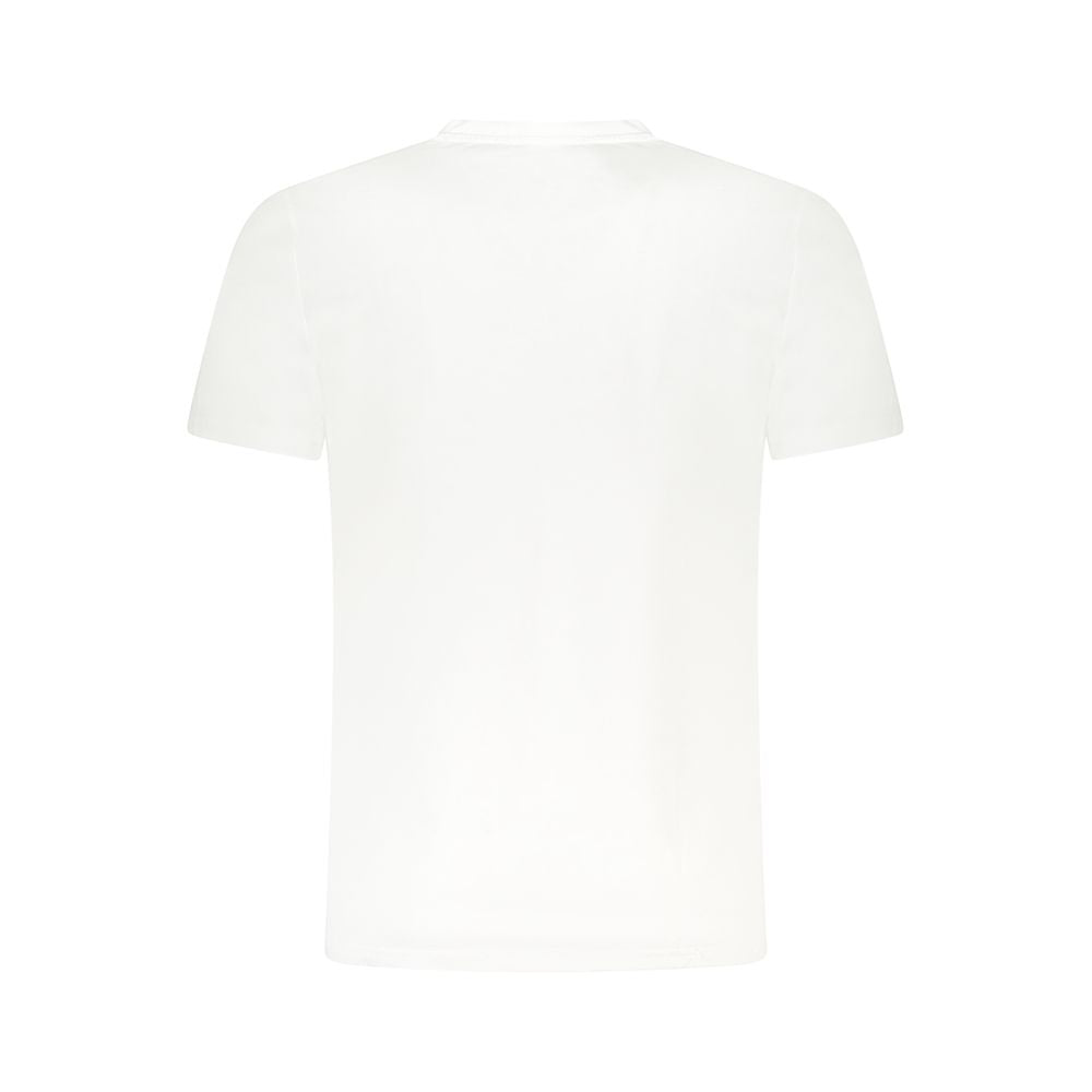 Cavalli Class White Cotton Men T-Shirt Mens T-Shirt